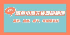 闲鱼电商无货源陪跑课，最全、最新、最干，零基础实战！-创科技