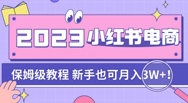 阿本带你从0到1，掌握小红书电商的秘密【实战课程】-创科技