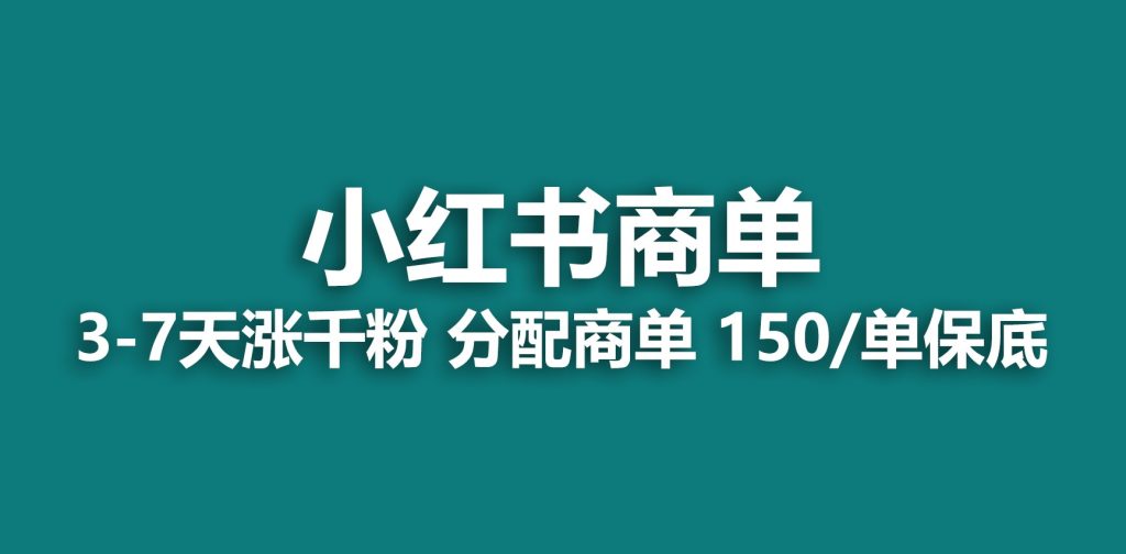 图片[1]-2023最强蓝海项目，小红书商单项目，没有之一！-创科技